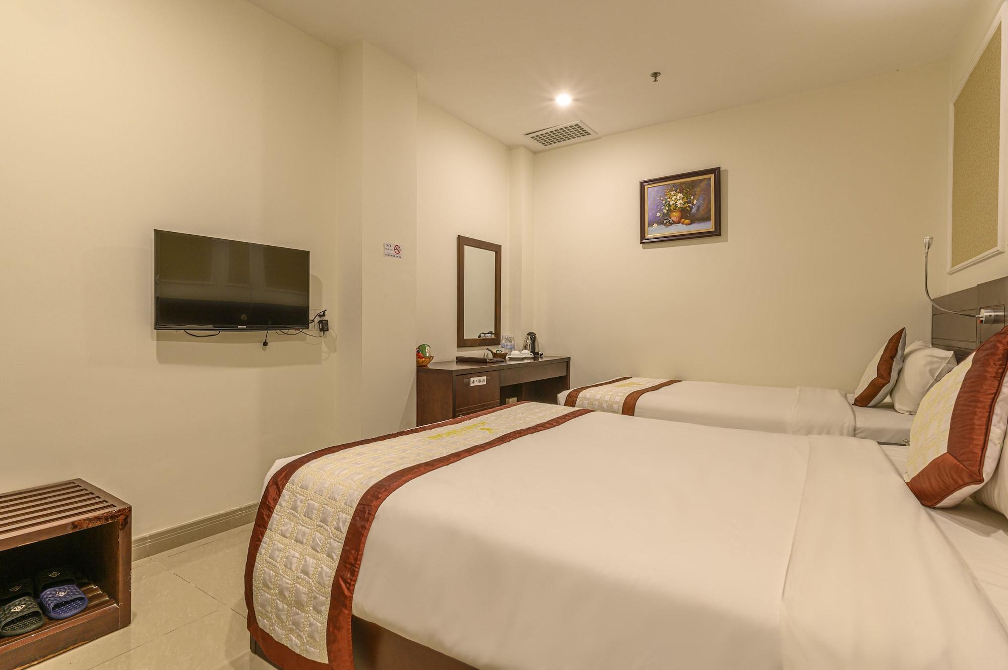 Hoang Linh Dan Hotel Da Nang Bagian luar foto