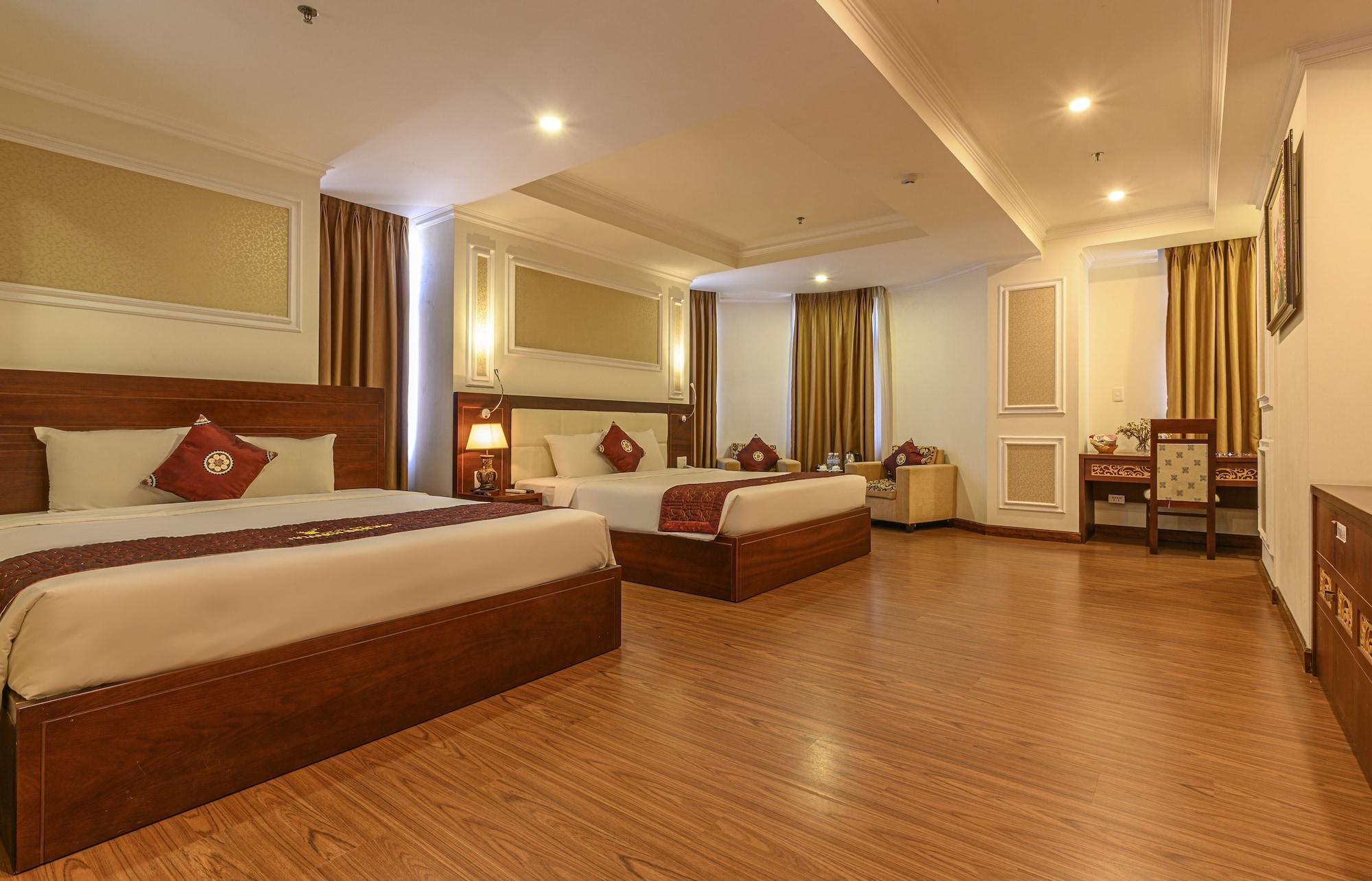 Hoang Linh Dan Hotel Da Nang Bagian luar foto
