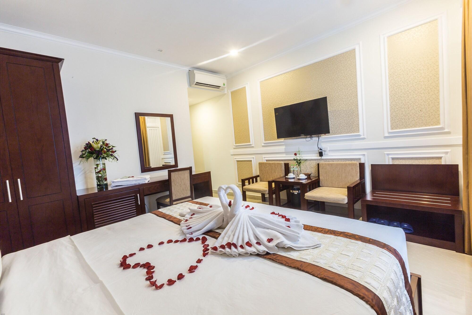 Hoang Linh Dan Hotel Da Nang Bagian luar foto