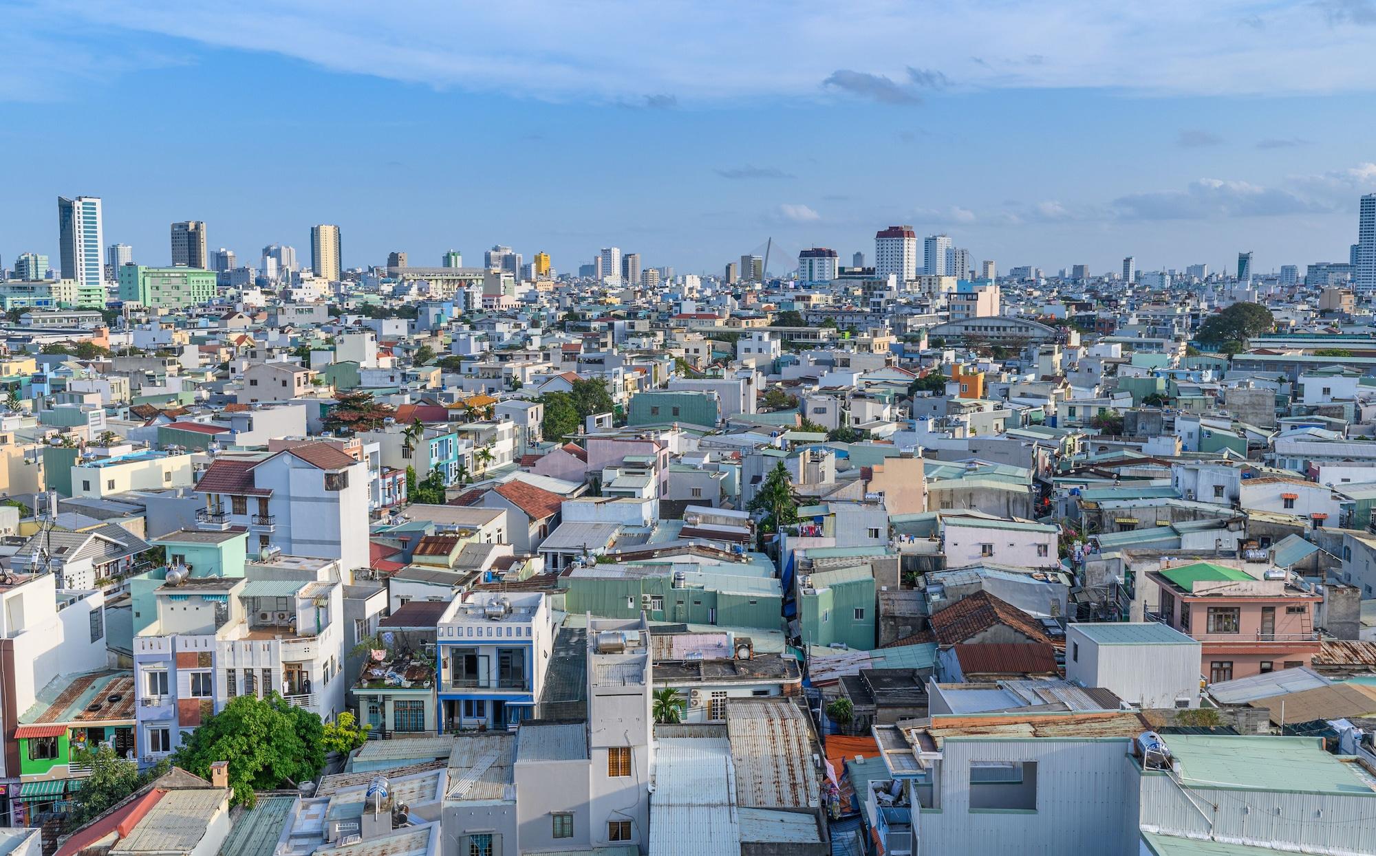 Hoang Linh Dan Hotel Da Nang Bagian luar foto