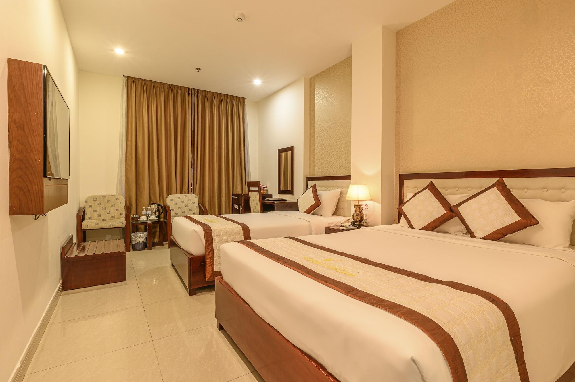 Hoang Linh Dan Hotel Da Nang Bagian luar foto