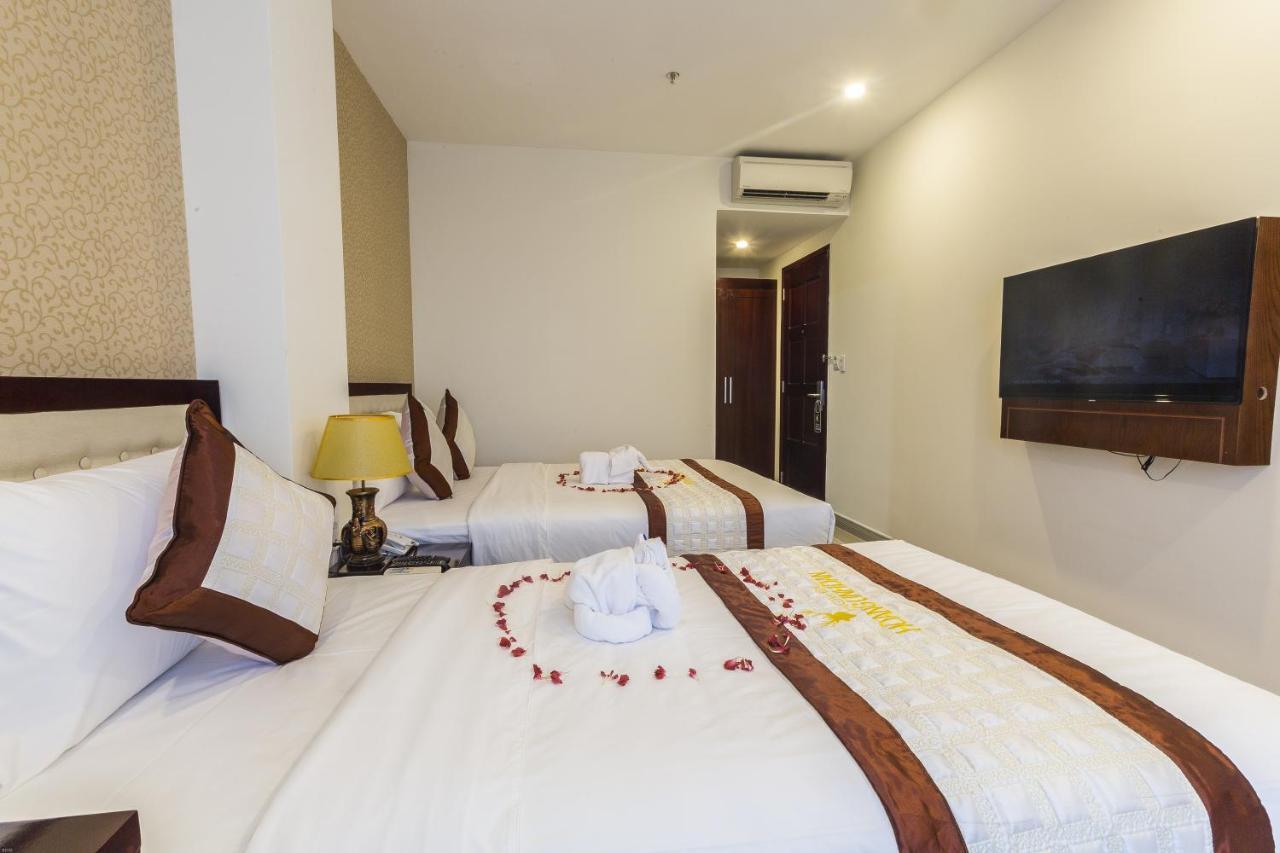 Hoang Linh Dan Hotel Da Nang Bagian luar foto