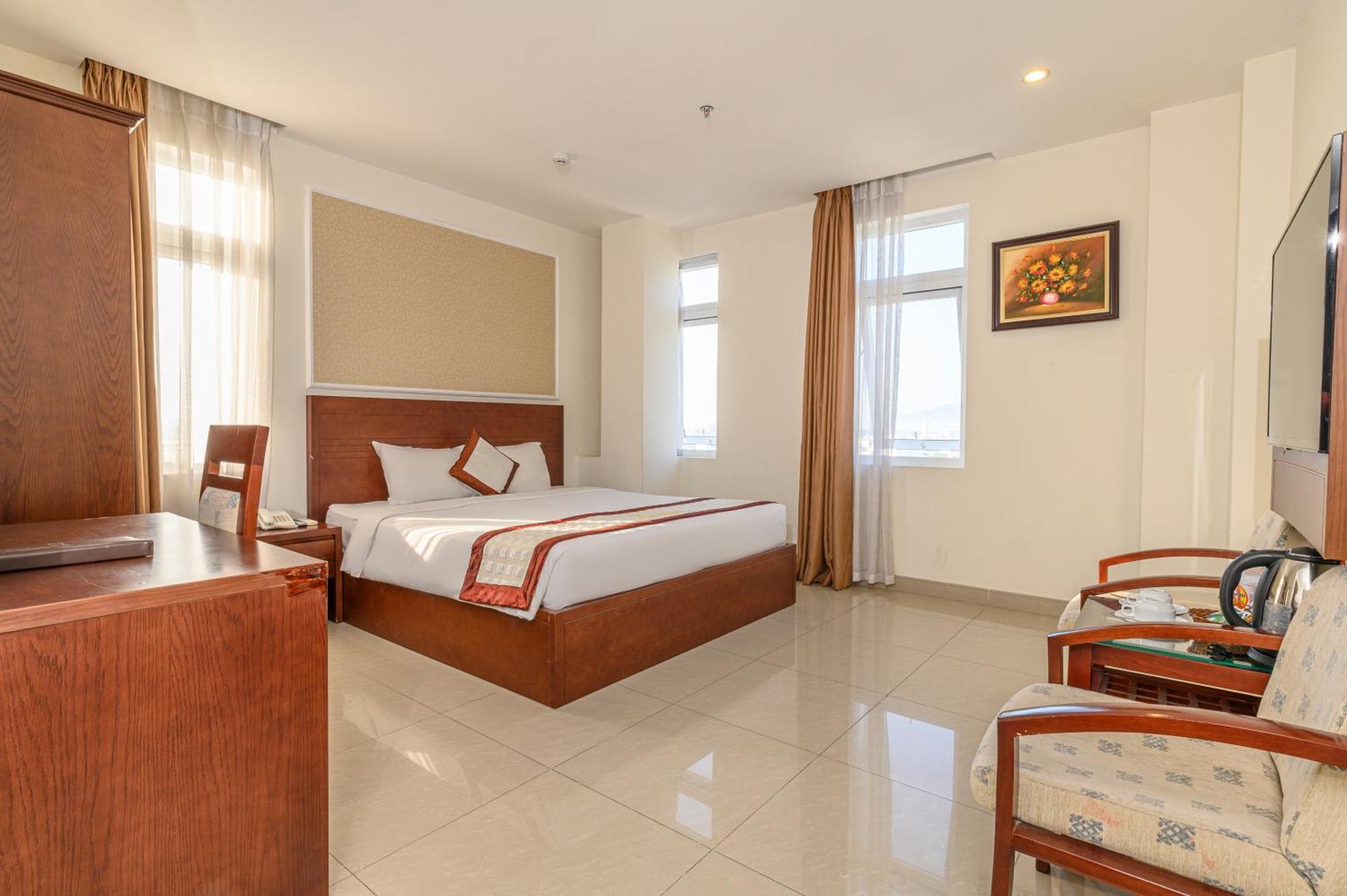 Hoang Linh Dan Hotel Da Nang Bagian luar foto